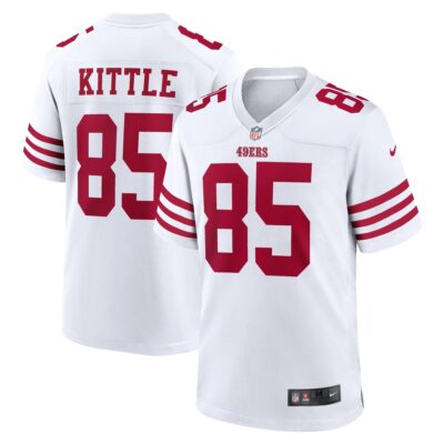 George Kittle San Francisco 49ers Player Game Jersey - White